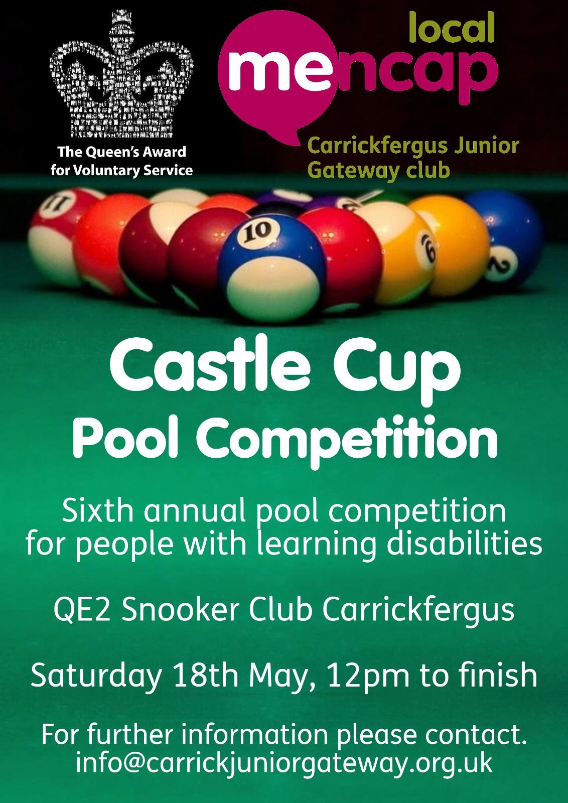 Image for Castle Cup Pool Competition
