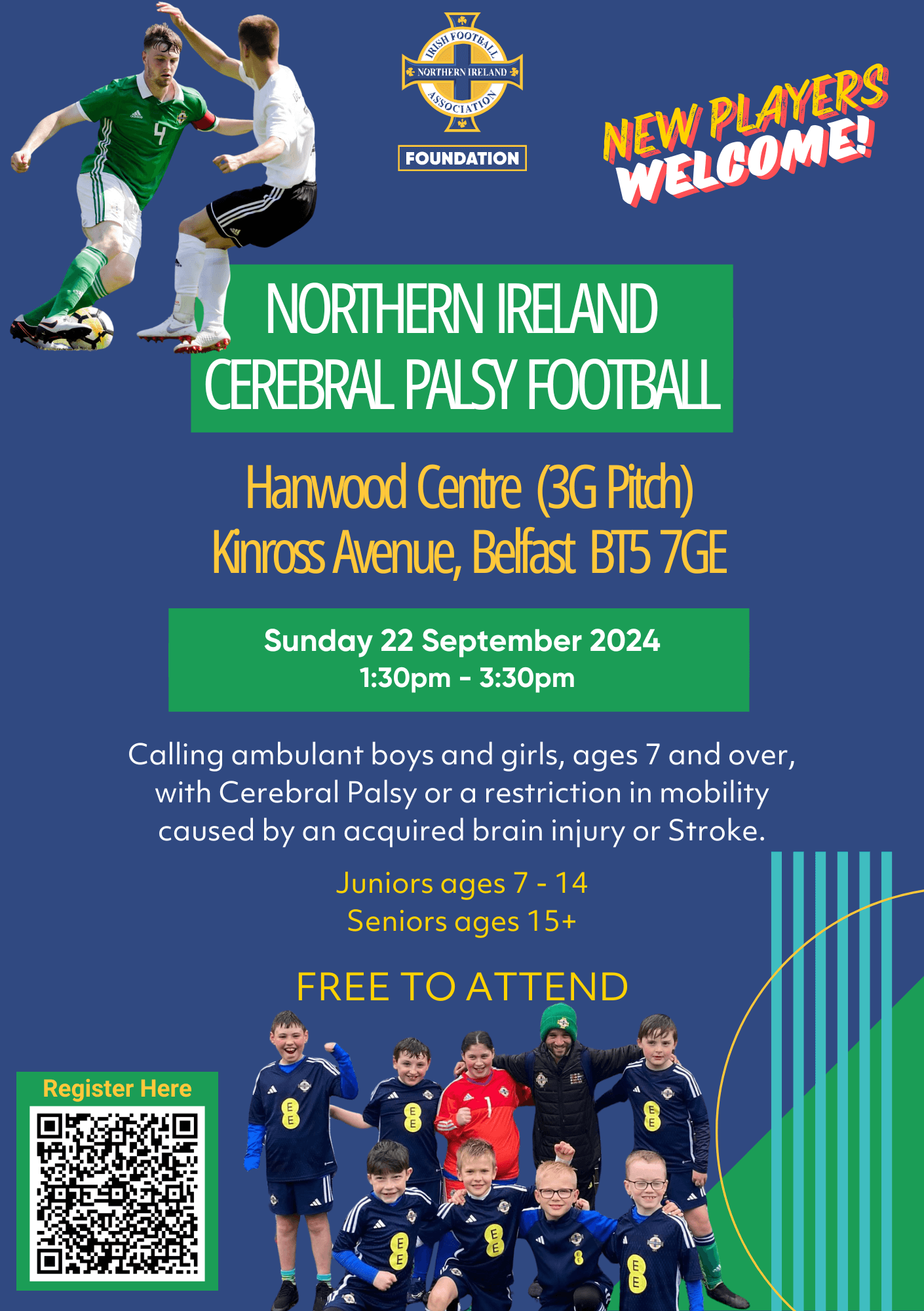 Image for Northern Ireland Cerebral Palsy Football